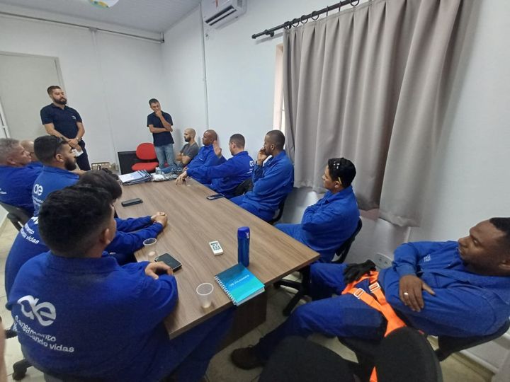 Treinamento da equipe de operação - Águas de Governador Valadares (2)