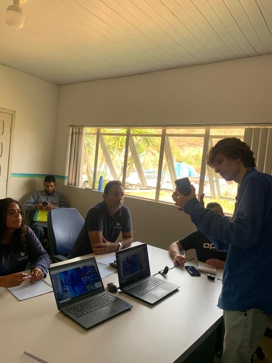 Treinamento no supervisório - Saneouro